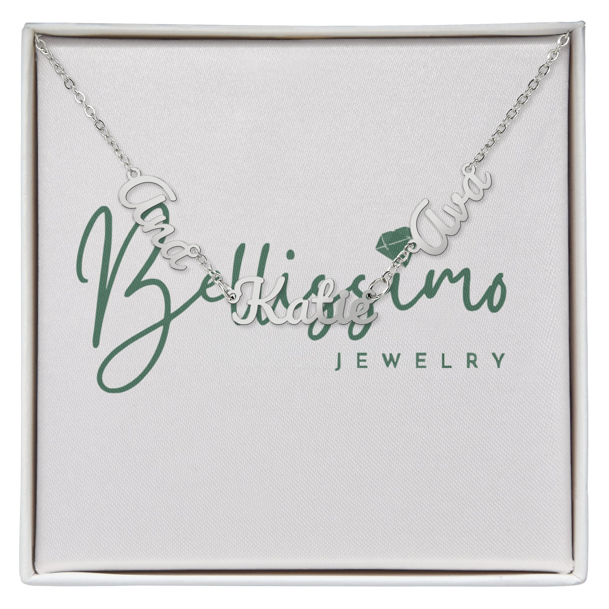 Multiple Name Necklace