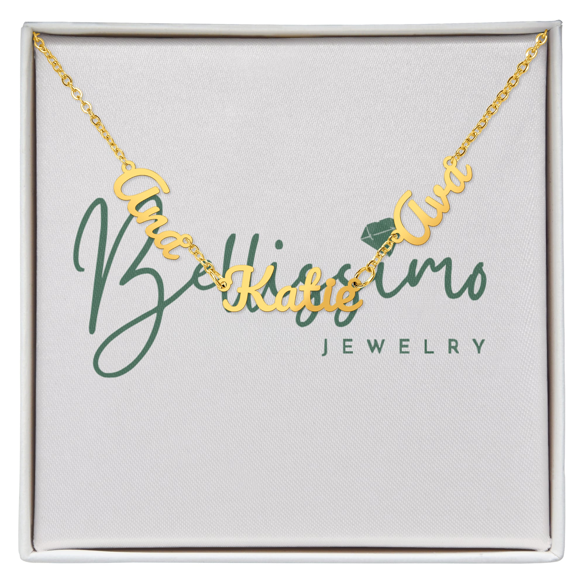 Multiple Name Necklace