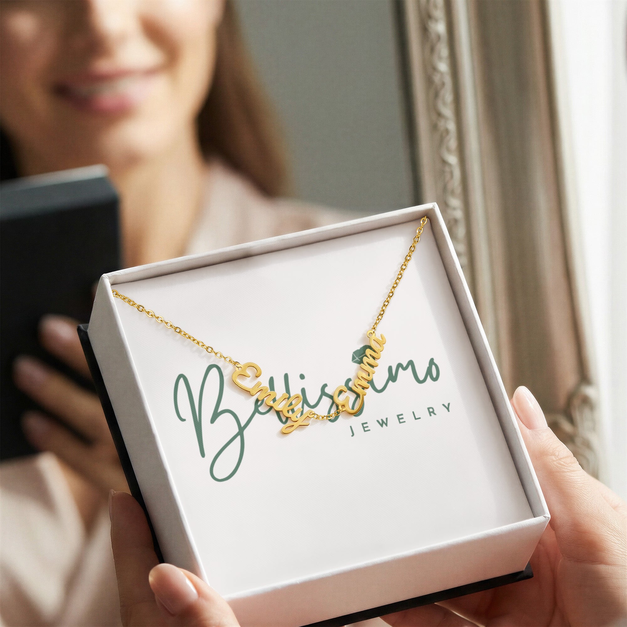 Multiple Name Necklace