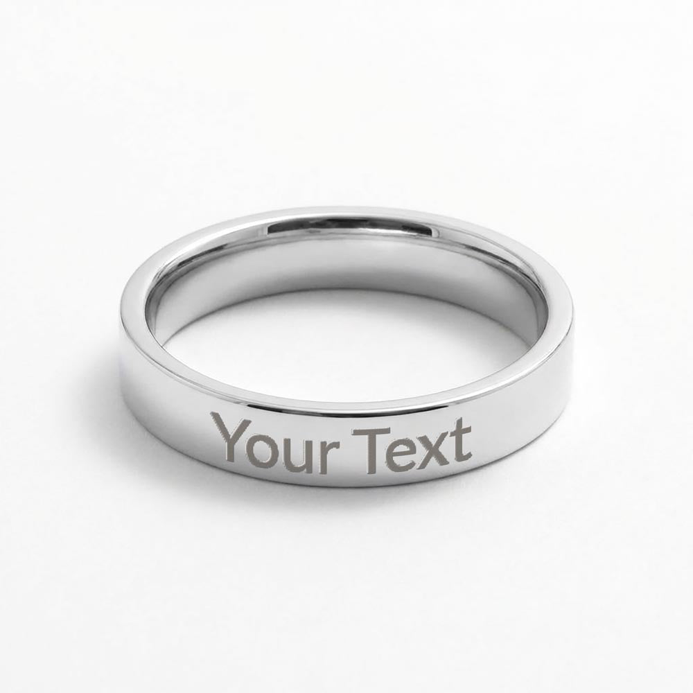 Engraved Women's Ring