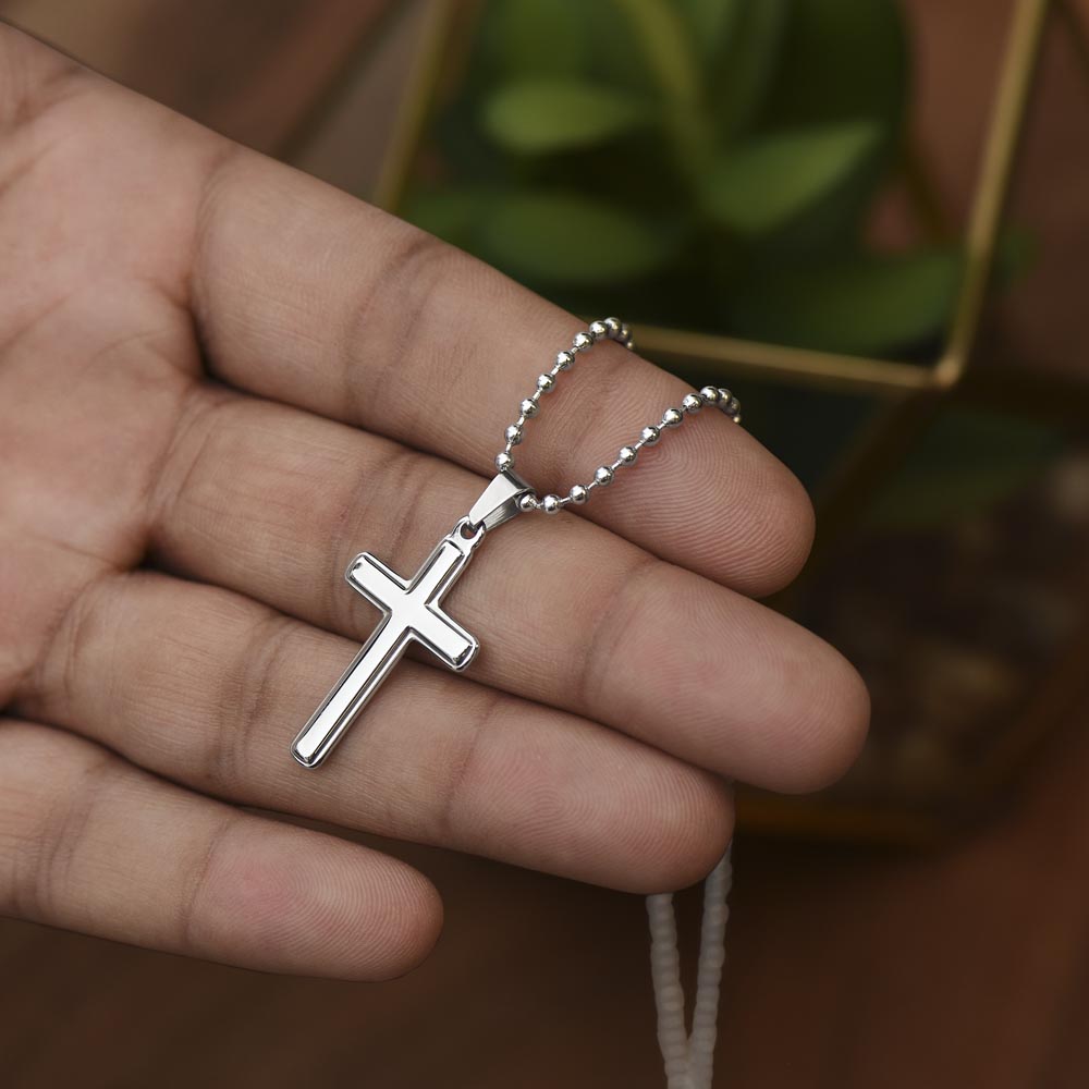 Artisan-Crafted Cross Necklace