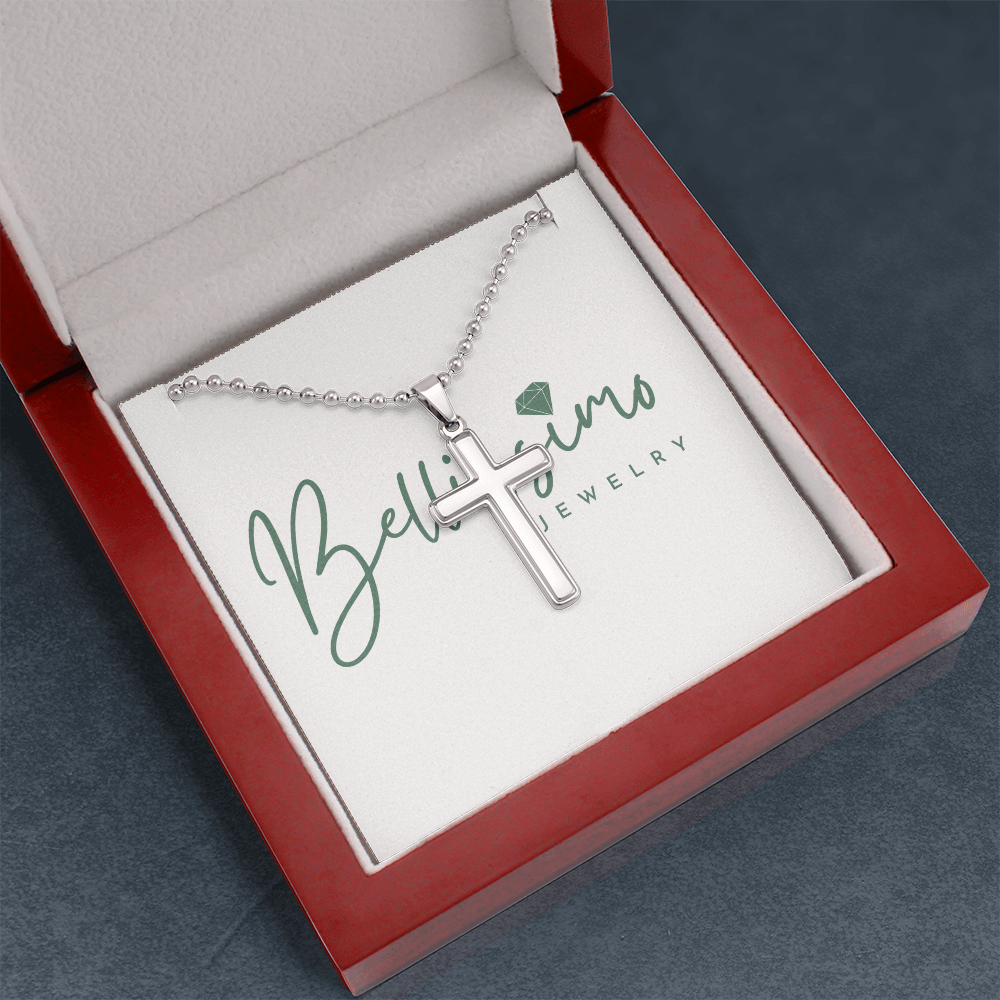 Artisan-Crafted Cross Necklace