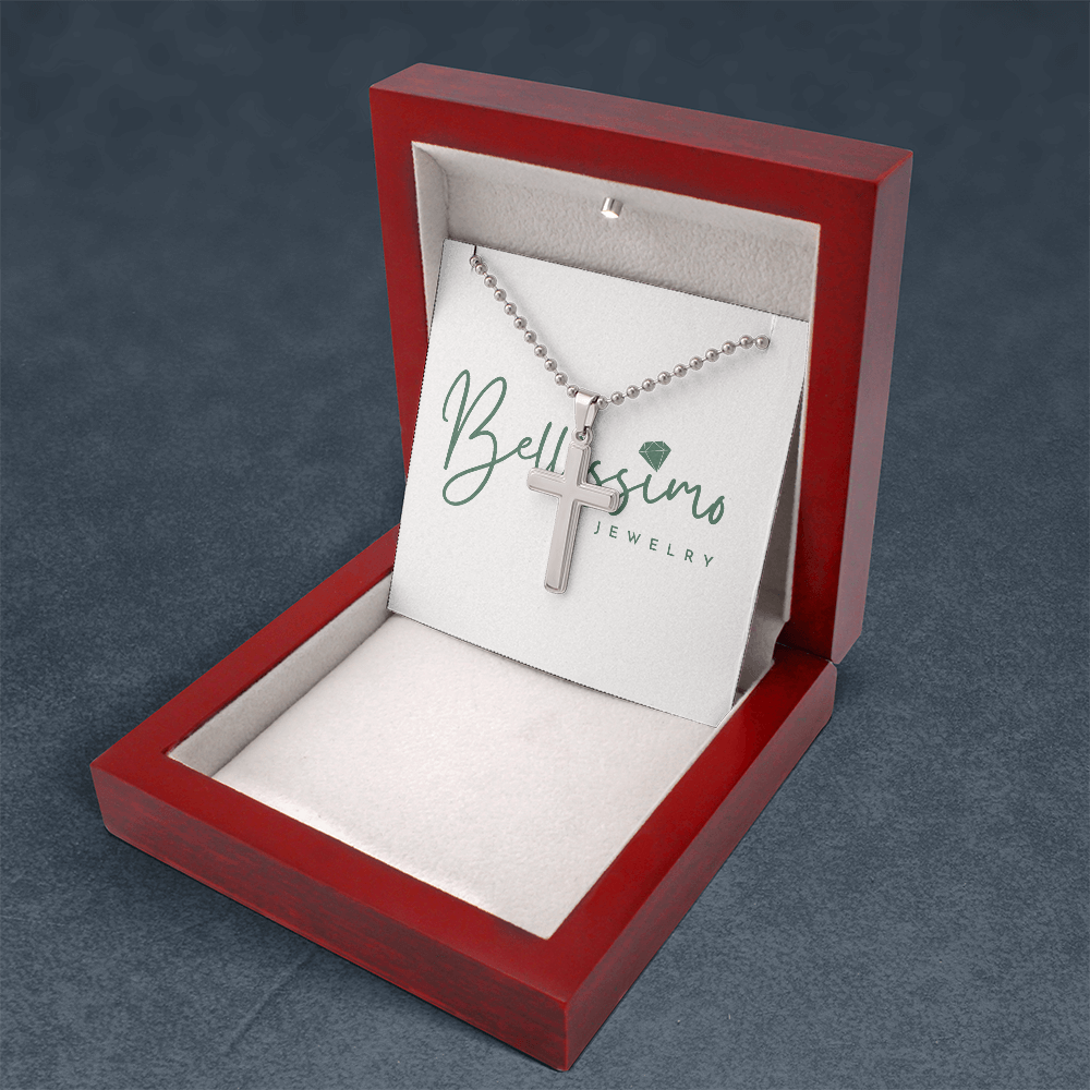 Artisan-Crafted Cross Necklace