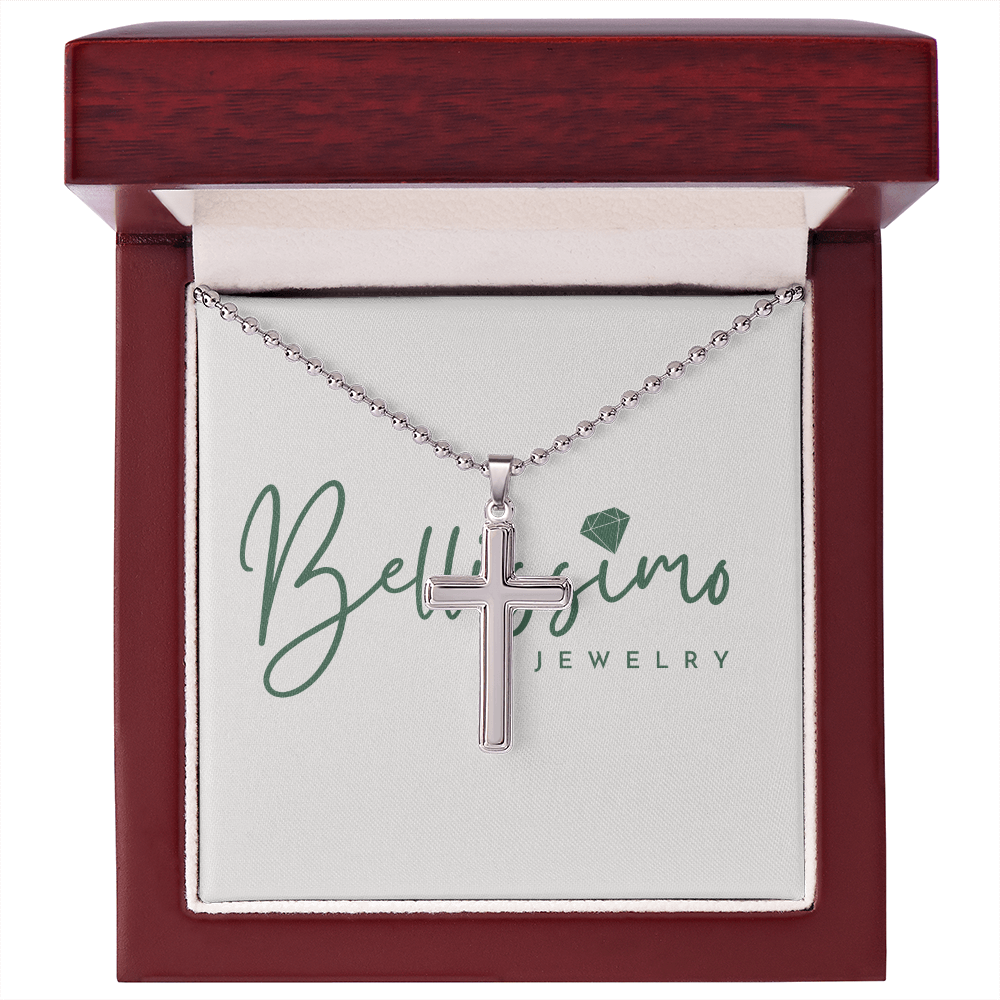 Artisan-Crafted Cross Necklace