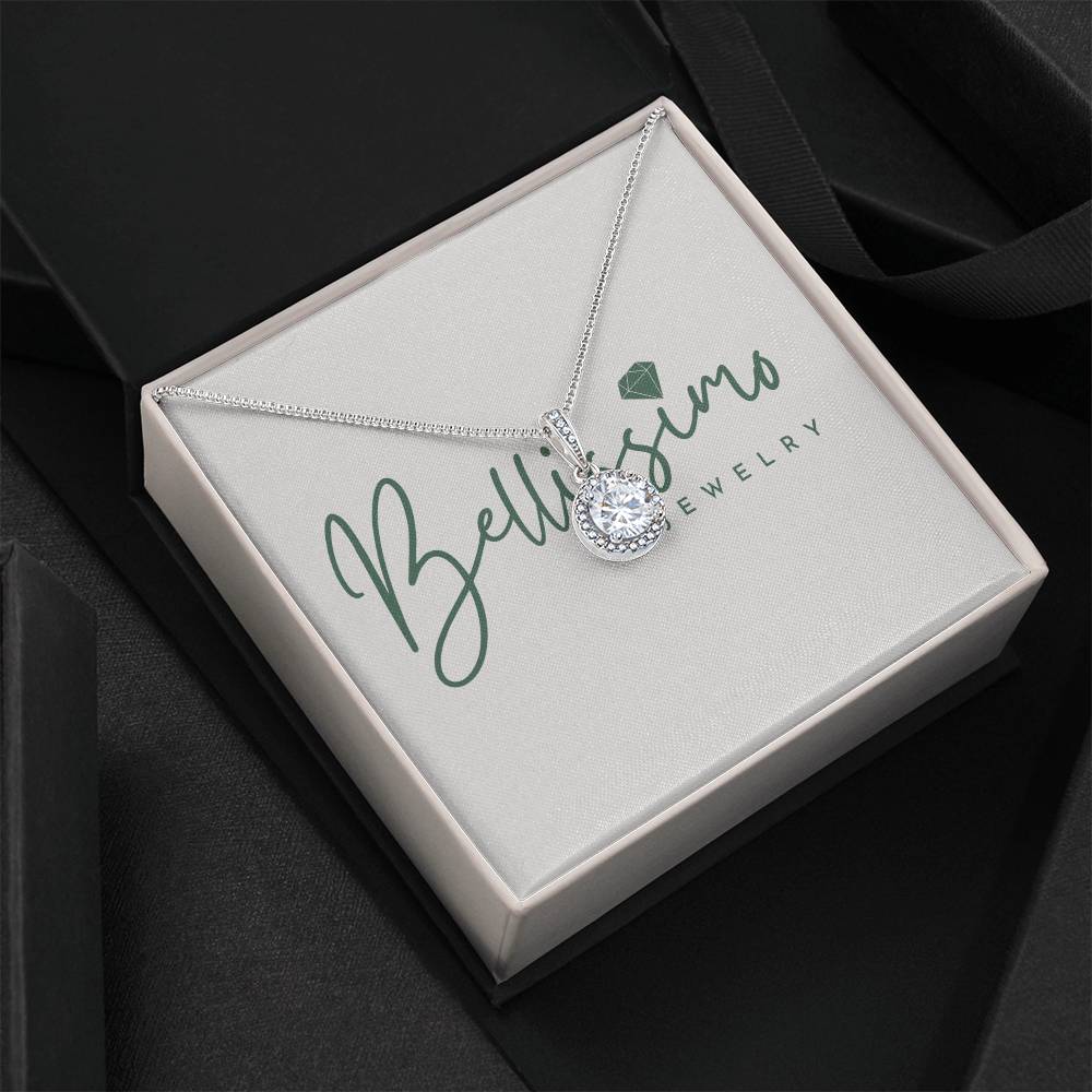 14k white gold finish over stainless steel