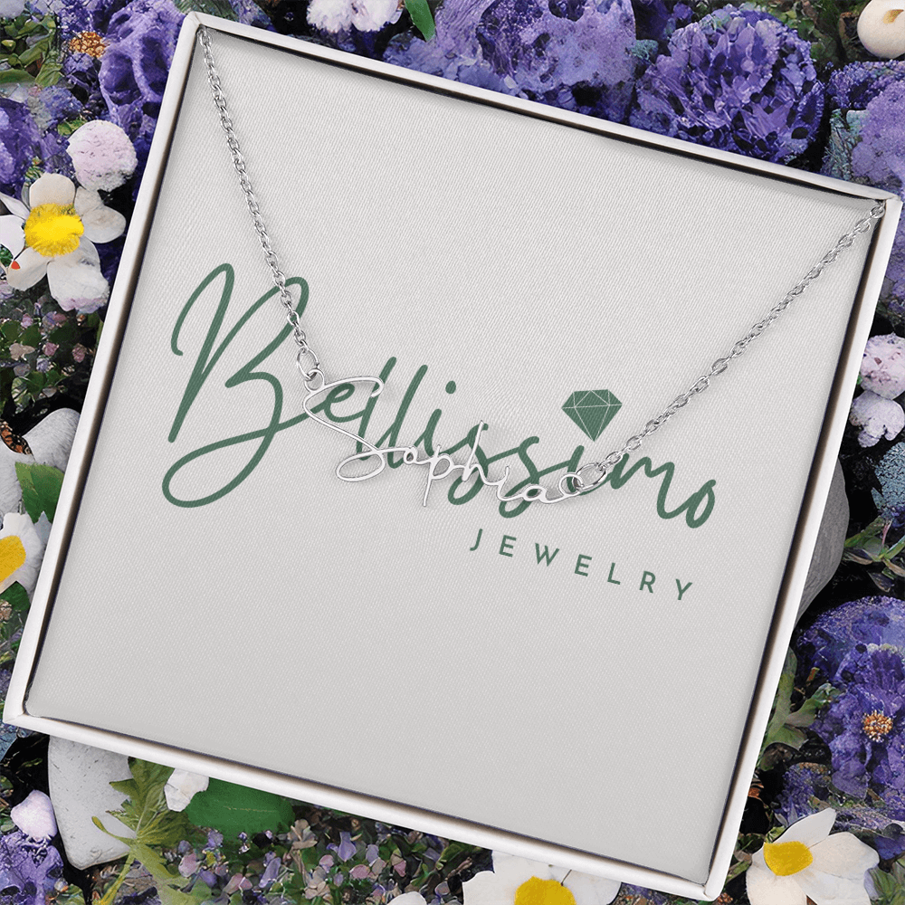 Signature Name Necklace (with MC)