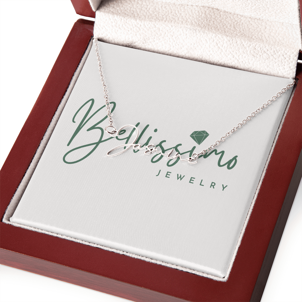 Signature Name Necklace (with MC)