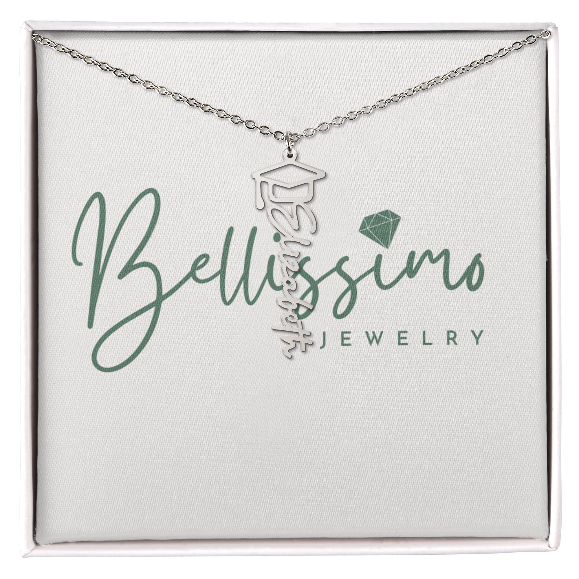 Graduation Name Necklace