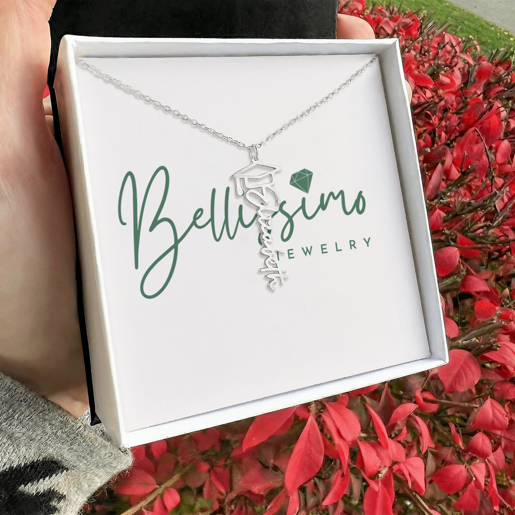 Graduation Name Necklace
